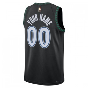 Dres Minnesota Timberwolves Prilagođeni Nike 2025-26 Classic Edition Crno Swingman